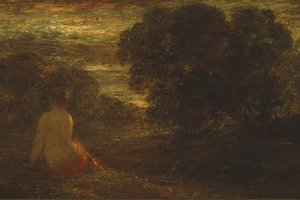 夕暮れ 作： Ignace Henri Jean Fantin Latour